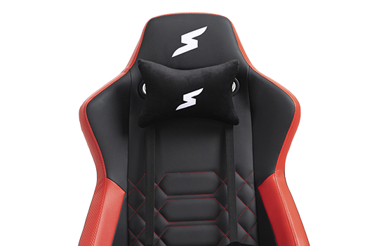 Cadeira Gamer SuperFrame Kong Preto e vermelha